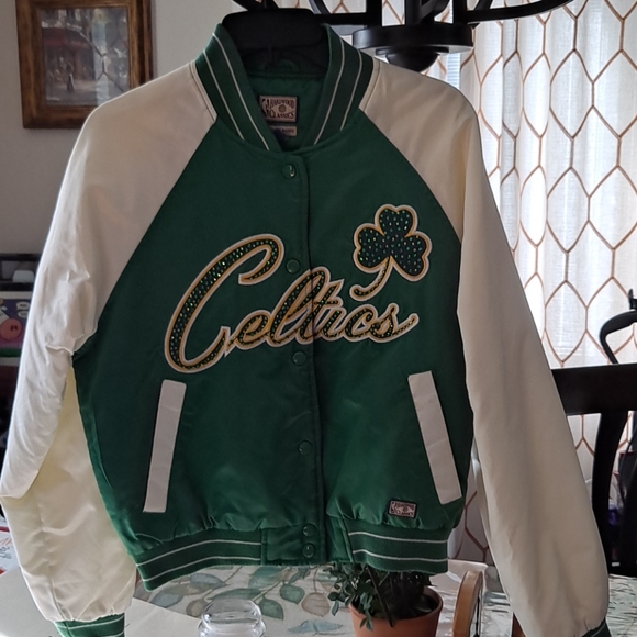 hardwood classics celtics jacket